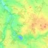 Mappa topografica Le Piltier, altitudine, rilievo