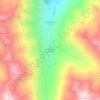 Mappa topografica Yukarı Kavrun Yaylası, altitudine, rilievo