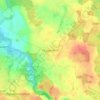 Mappa topografica Flüggendorf, altitudine, rilievo