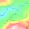 Mappa topografica El Cucharo, altitudine, rilievo