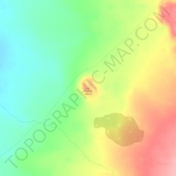 Mappa topografica Heihei, altitudine, rilievo