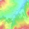 Mappa topografica Sperongia, altitudine, rilievo