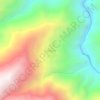 Mappa topografica Umapata, altitudine, rilievo