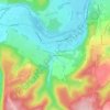 Mappa topografica Les Essarts Balangier, altitudine, rilievo
