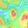 Mappa topografica Zwieselberg, altitudine, rilievo