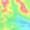 Mappa topografica Vallée des Merveilles, altitudine, rilievo