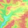 Mappa topografica Gramschatz, altitudine, rilievo