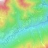 Mappa topografica Dissimo, altitudine, rilievo