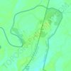 Mappa topografica Gede, altitudine, rilievo