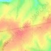 Mappa topografica Mont Jury, altitudine, rilievo