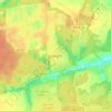 Mappa topografica Чехов-3, altitudine, rilievo