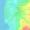 Mappa topografica Hameau Laurier, altitudine, rilievo