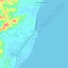 Mappa topografica Estaca, altitudine, rilievo