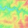 Mappa topografica Wévercé, altitudine, rilievo
