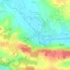 Mappa topografica Malestroit, altitudine, rilievo
