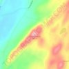 Mappa topografica Todd Mountain, altitudine, rilievo