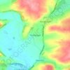 Mappa topografica Trerhyngyll, altitudine, rilievo