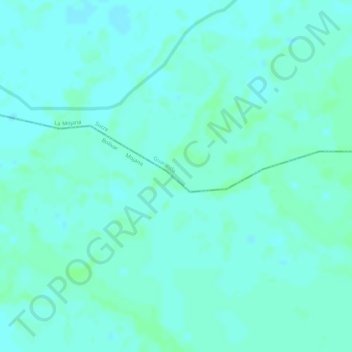 Mappa topografica Vado, altitudine, rilievo