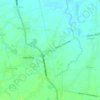 Mappa topografica Abagon, altitudine, rilievo