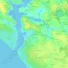 Mappa topografica Goh Lannec, altitudine, rilievo