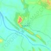 Mappa topografica Devgadh Baria, altitudine, rilievo