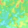 Mappa topografica Awaé, altitudine, rilievo