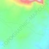 Mappa topografica Adeba, altitudine, rilievo