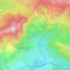Mappa topografica Le Jas, altitudine, rilievo