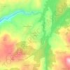 Mappa topografica Calvos, altitudine, rilievo
