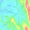 Mappa topografica Langcuas, altitudine, rilievo