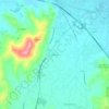 Mappa topografica Sabanelli, altitudine, rilievo