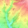 Mappa topografica Les Landes, altitudine, rilievo