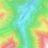 Mappa topografica Le Haougara, altitudine, rilievo