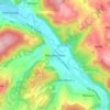 Mappa topografica Rendeux-Bas, altitudine, rilievo