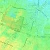Mappa topografica Safdarjung Development Area, altitudine, rilievo