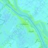 Mappa topografica Bullenhausen, altitudine, rilievo