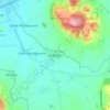 Mappa topografica Alderton, altitudine, rilievo