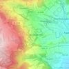 Mappa topografica Rüdenschwinden, altitudine, rilievo