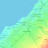 Mappa topografica Naic, altitudine, rilievo
