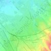Mappa topografica Morena, altitudine, rilievo