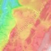 Mappa topografica Au Sarnasson, altitudine, rilievo
