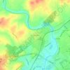 Mappa topografica Preiss Heights, altitudine, rilievo