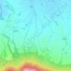 Mappa topografica Fuente Oneri, altitudine, rilievo