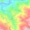 Mappa topografica Kirti, altitudine, rilievo