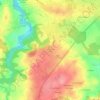 Mappa topografica Le Point du Jour, altitudine, rilievo