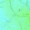Mappa topografica Kumarapuram, altitudine, rilievo