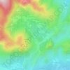 Mappa topografica Erbajolo, altitudine, rilievo