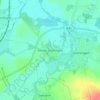 Mappa topografica Kloster Gröningen, altitudine, rilievo