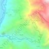 Mappa topografica Manyampampa, altitudine, rilievo