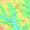 Mappa topografica Hofstarring, altitudine, rilievo
